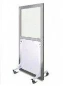 Mamparas Rodable con Cristal Anti-X